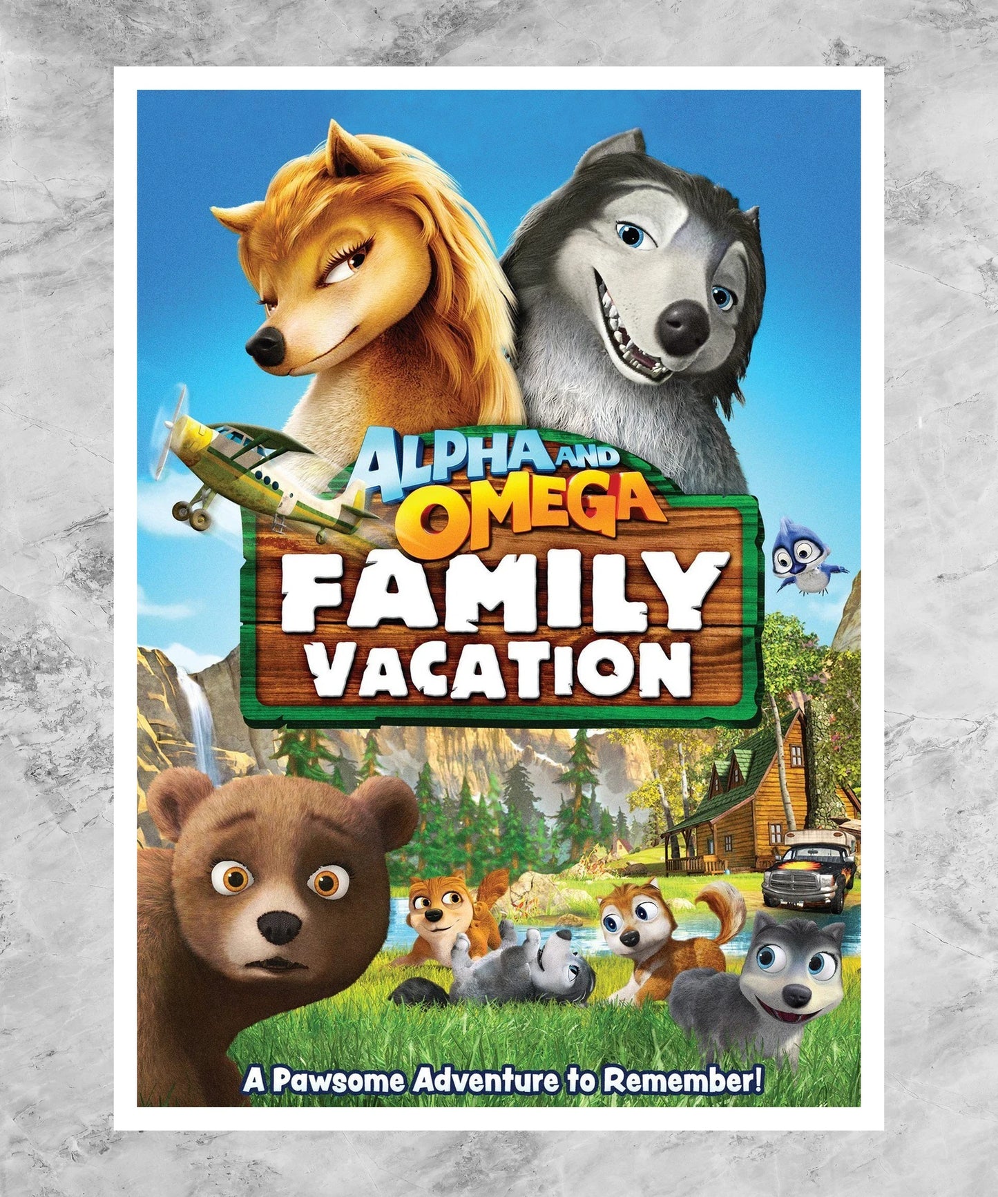 Alpha and Omega: Family Vacation Poster