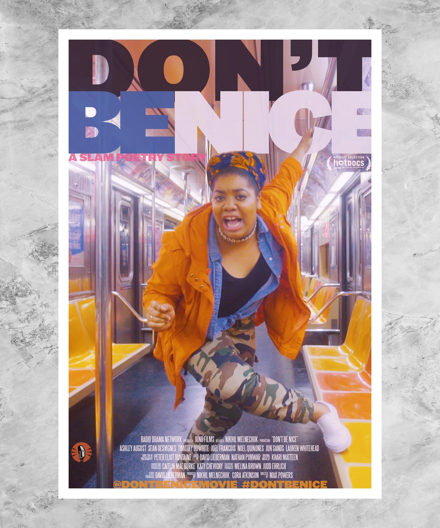 Don't Be Nice Poster