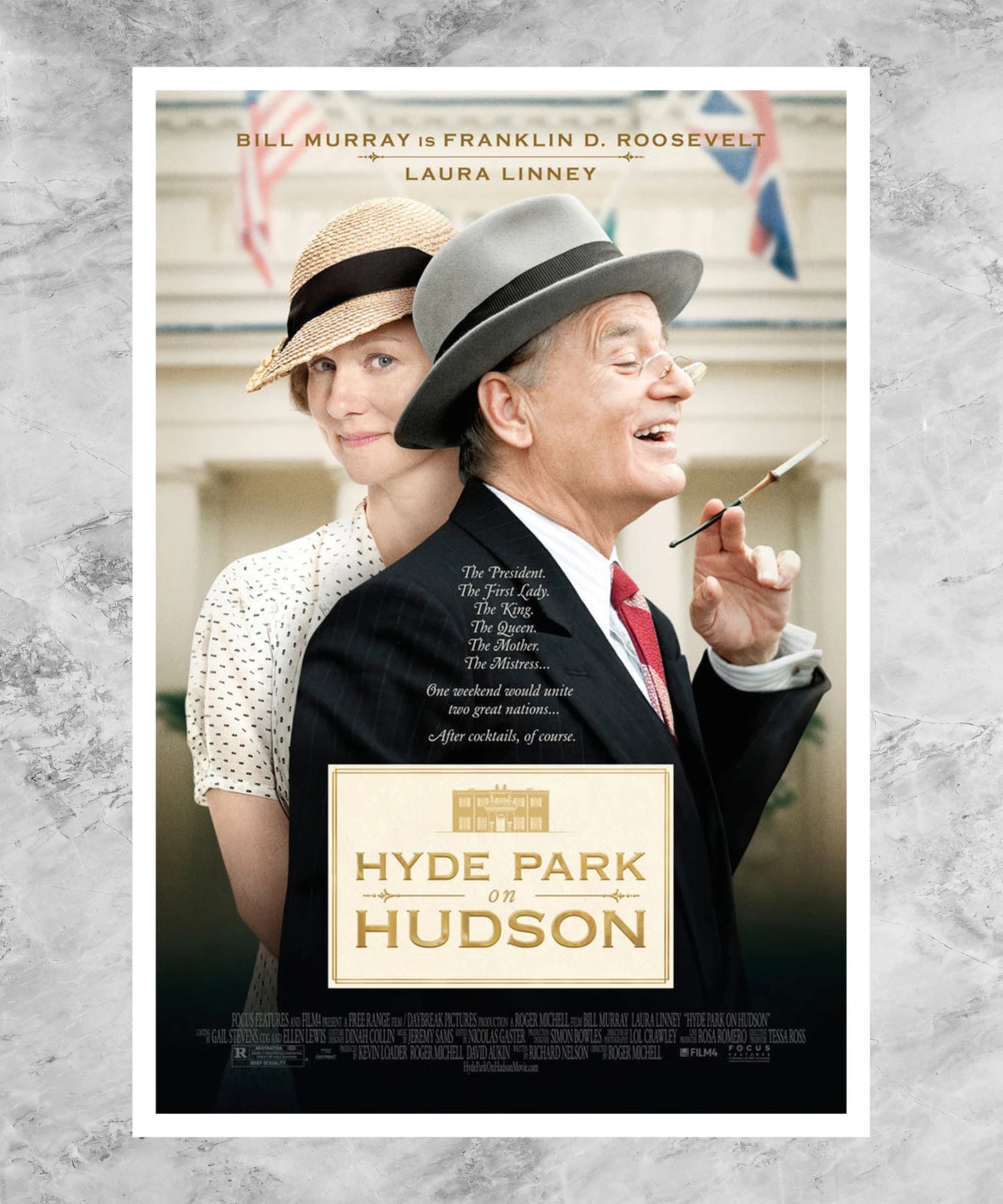Hyde Park on Hudson Poster