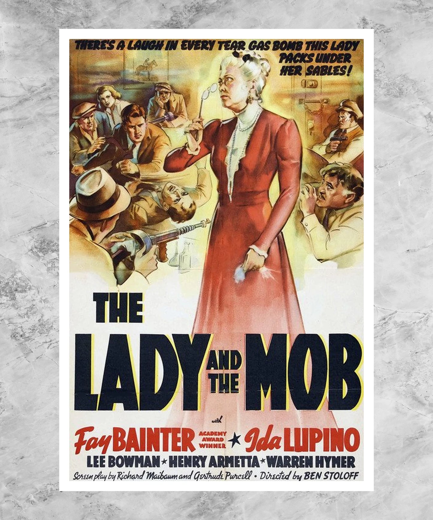 The Lady and the Mob Poster
