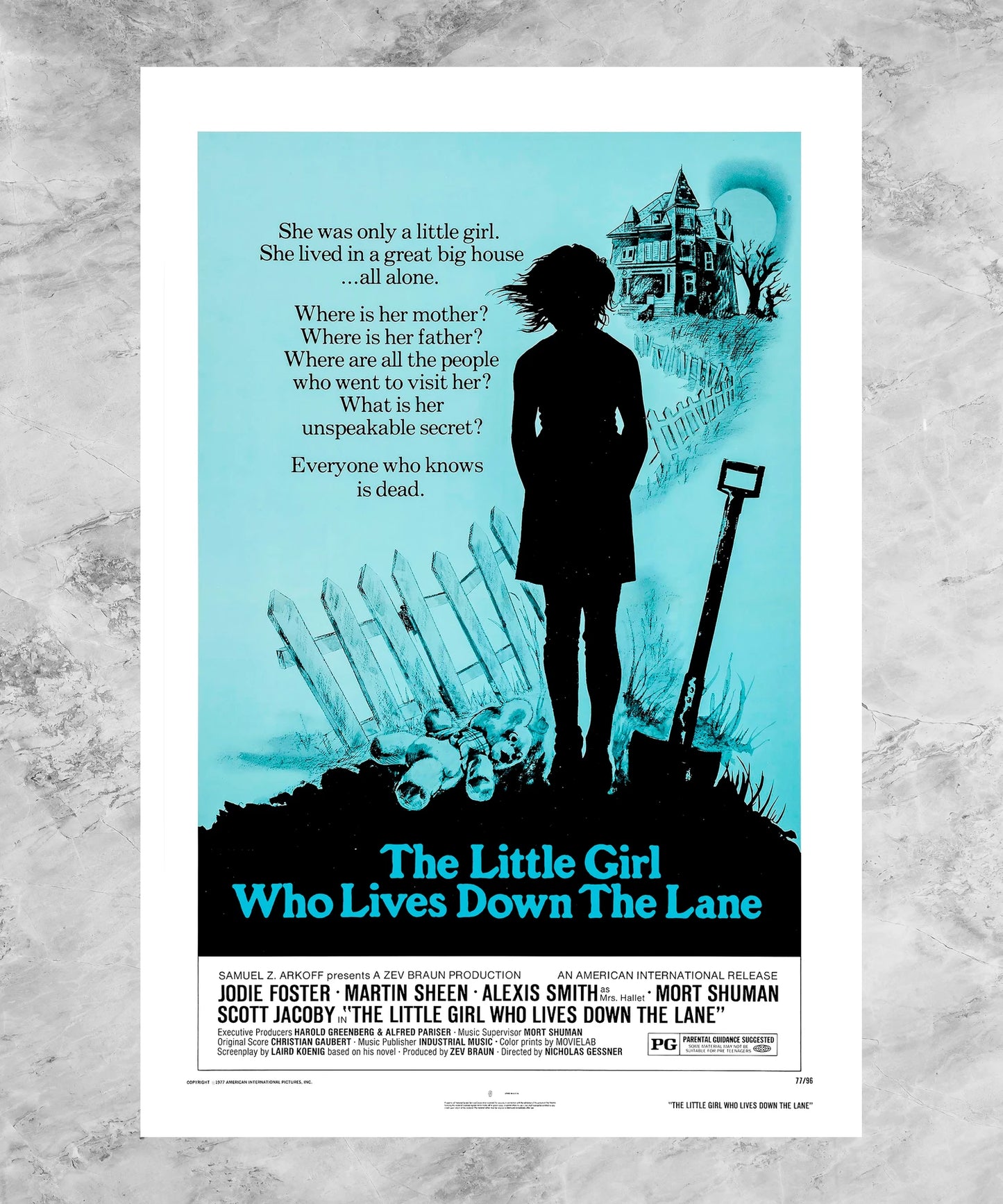 The Little Girl Who Lives Down the Lane Poster