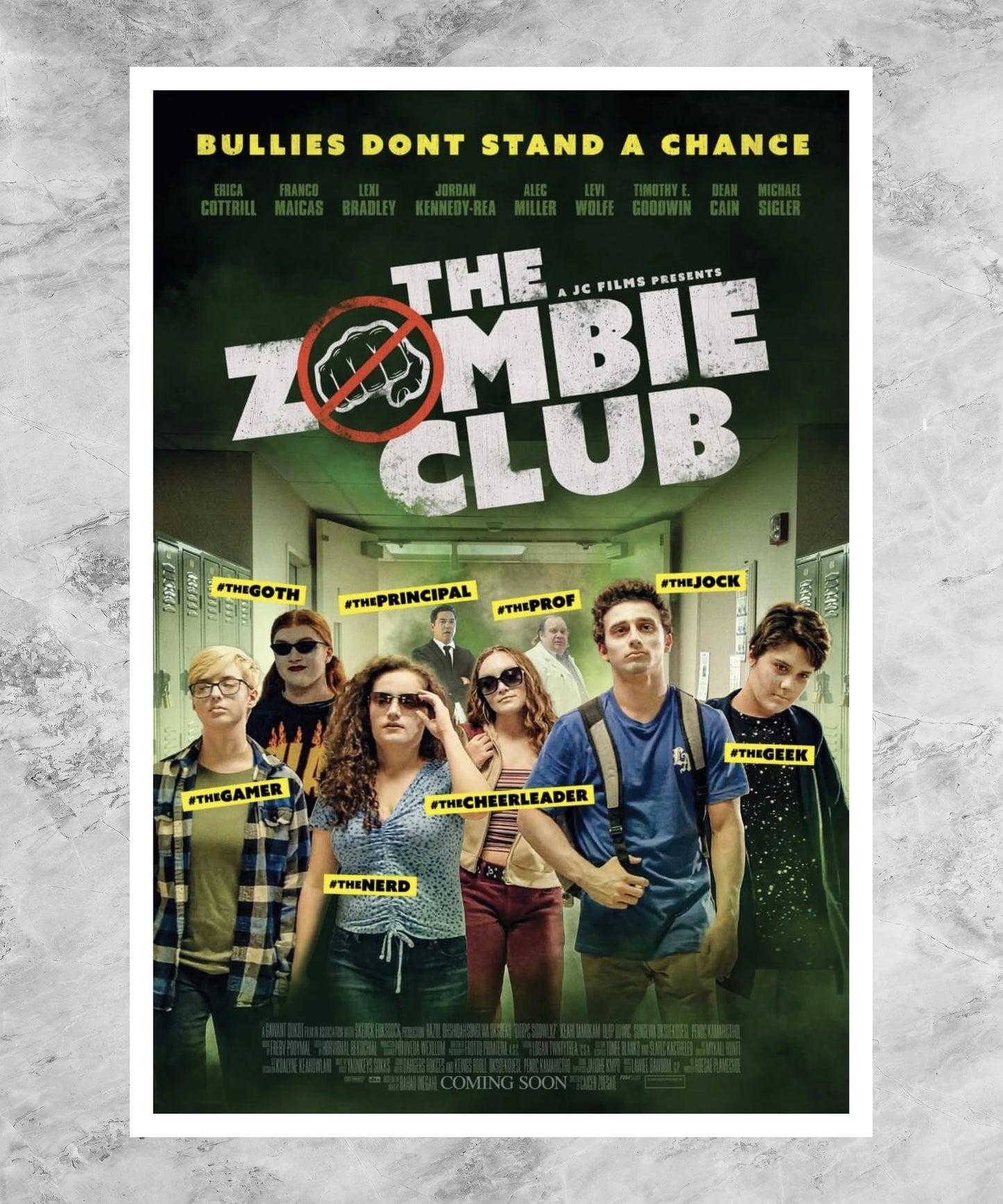 The Zombie Club Poster
