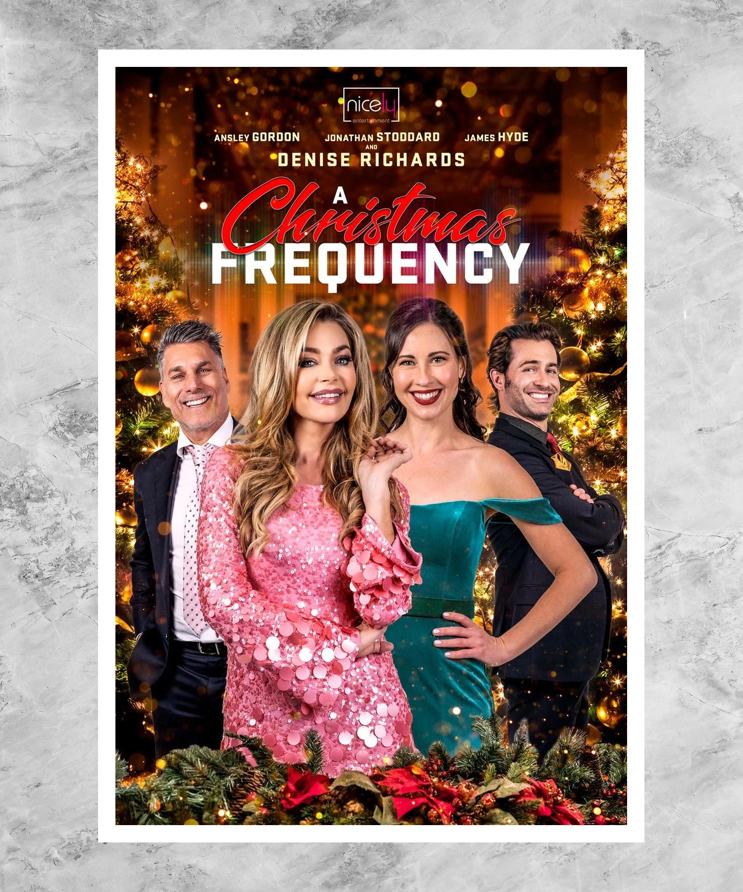 A Christmas Frequency Poster