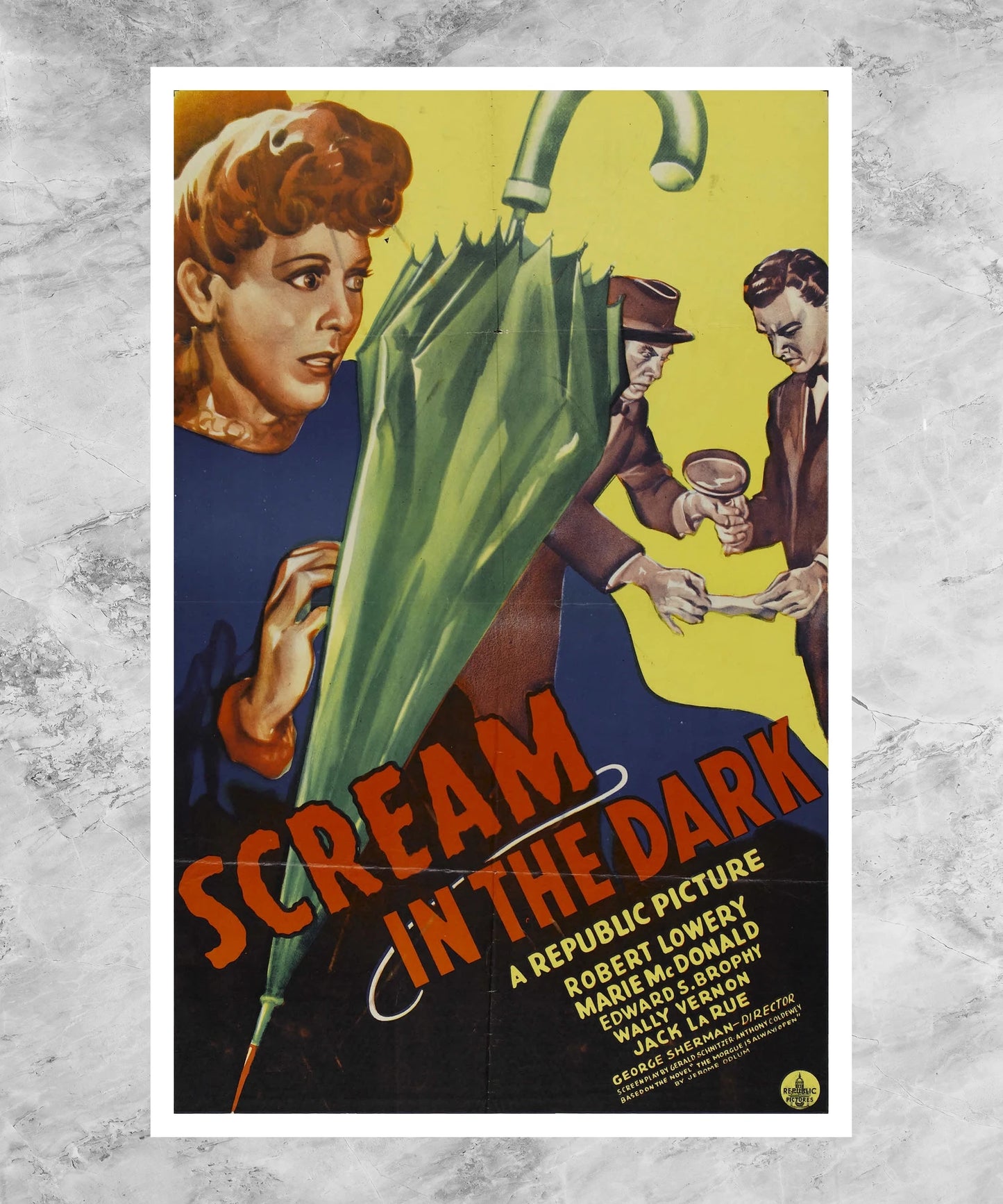 A Scream in the Dark Poster