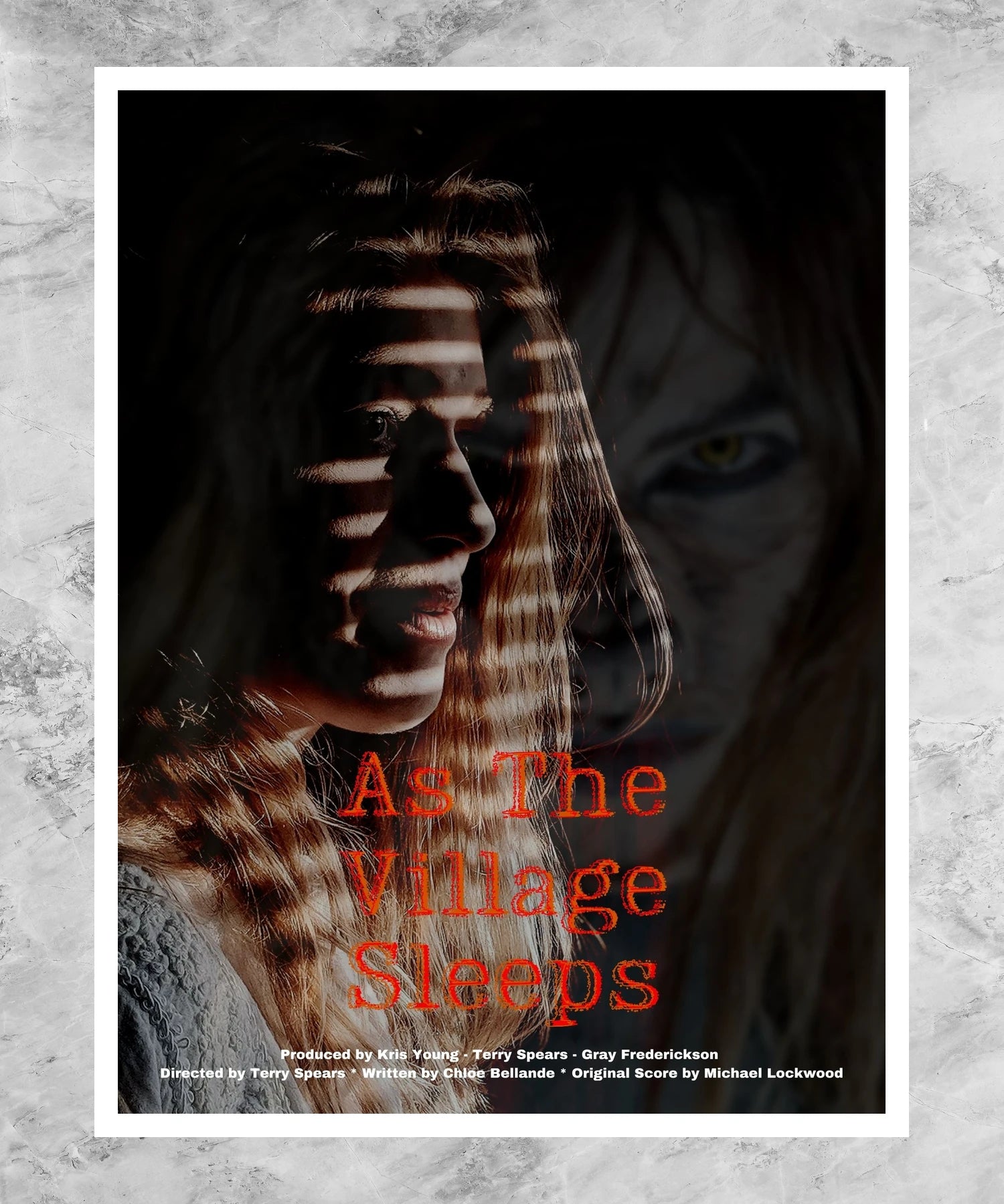 As the Village Sleeps Poster