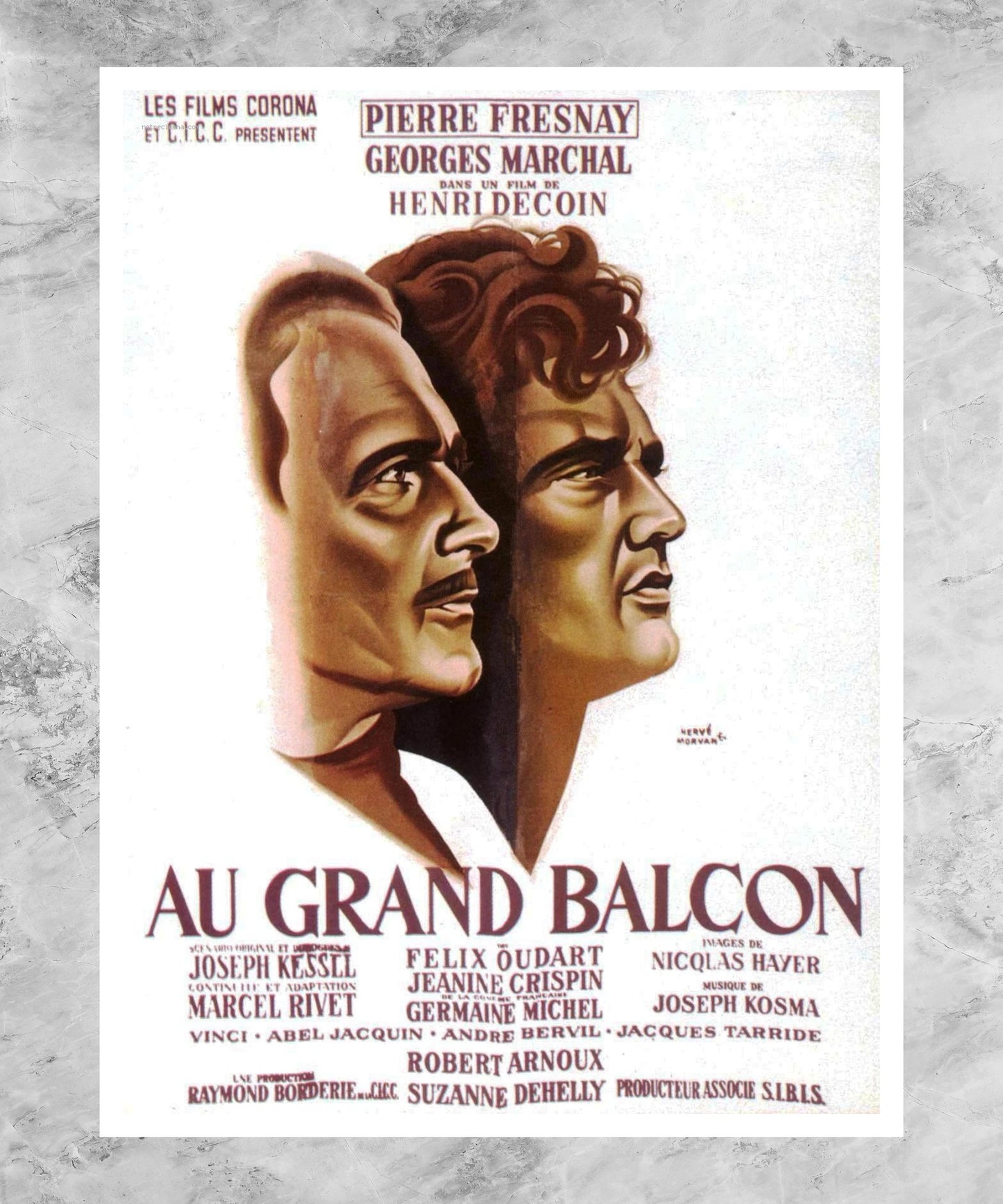 Au grand balcon Poster