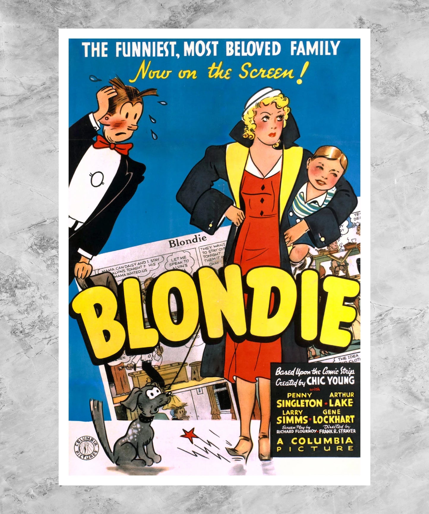 Blondie Poster