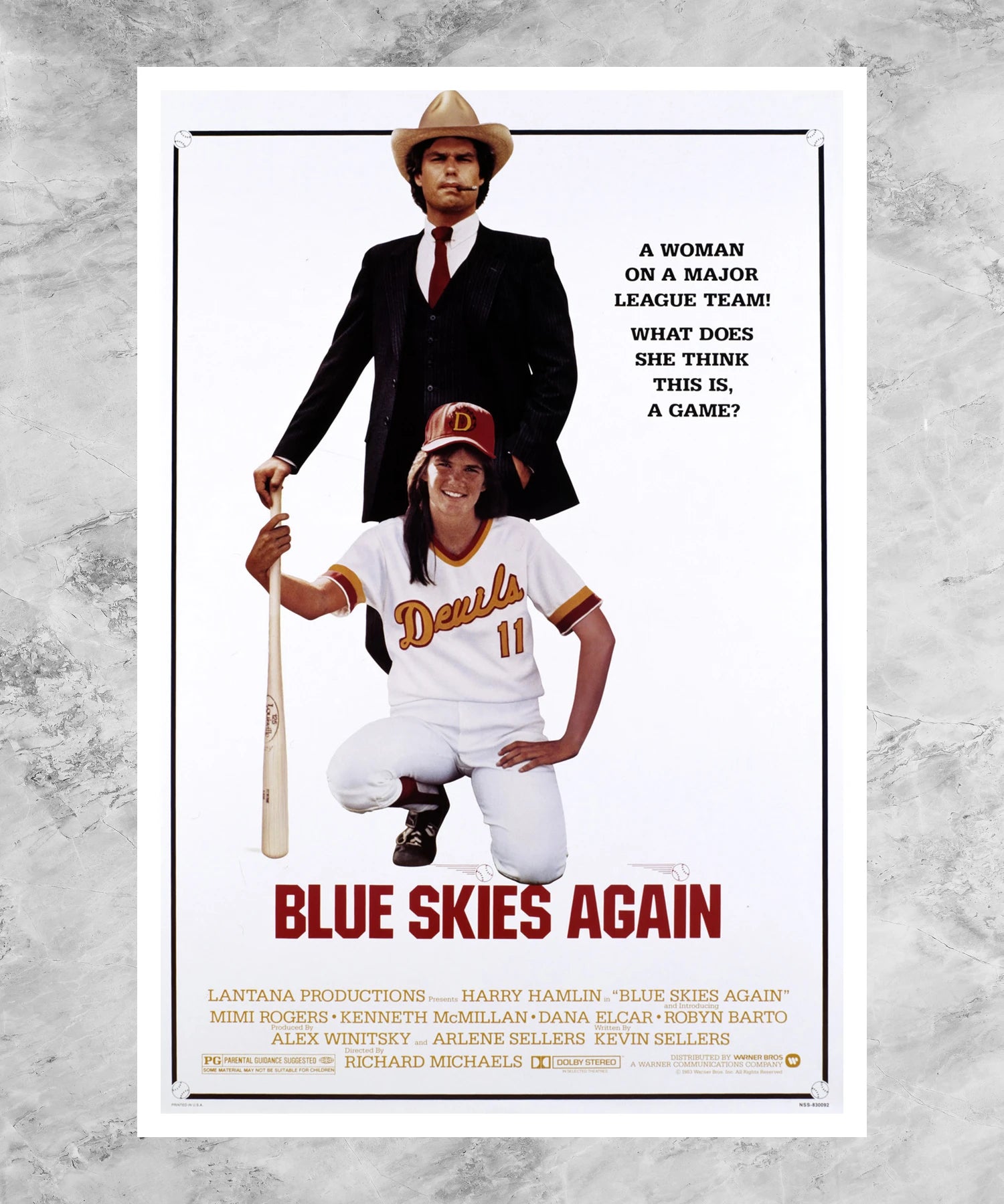 Blue Skies Again Poster