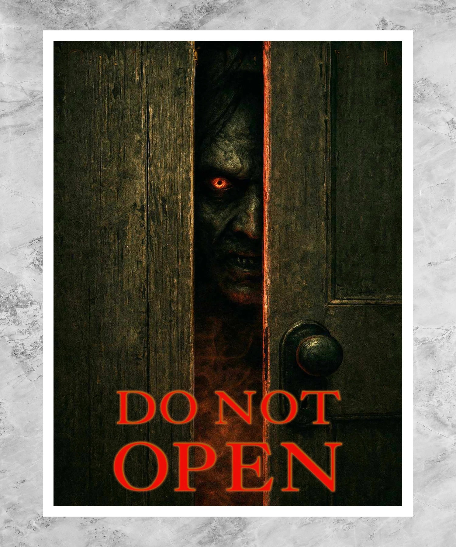 Do Not Open Poster