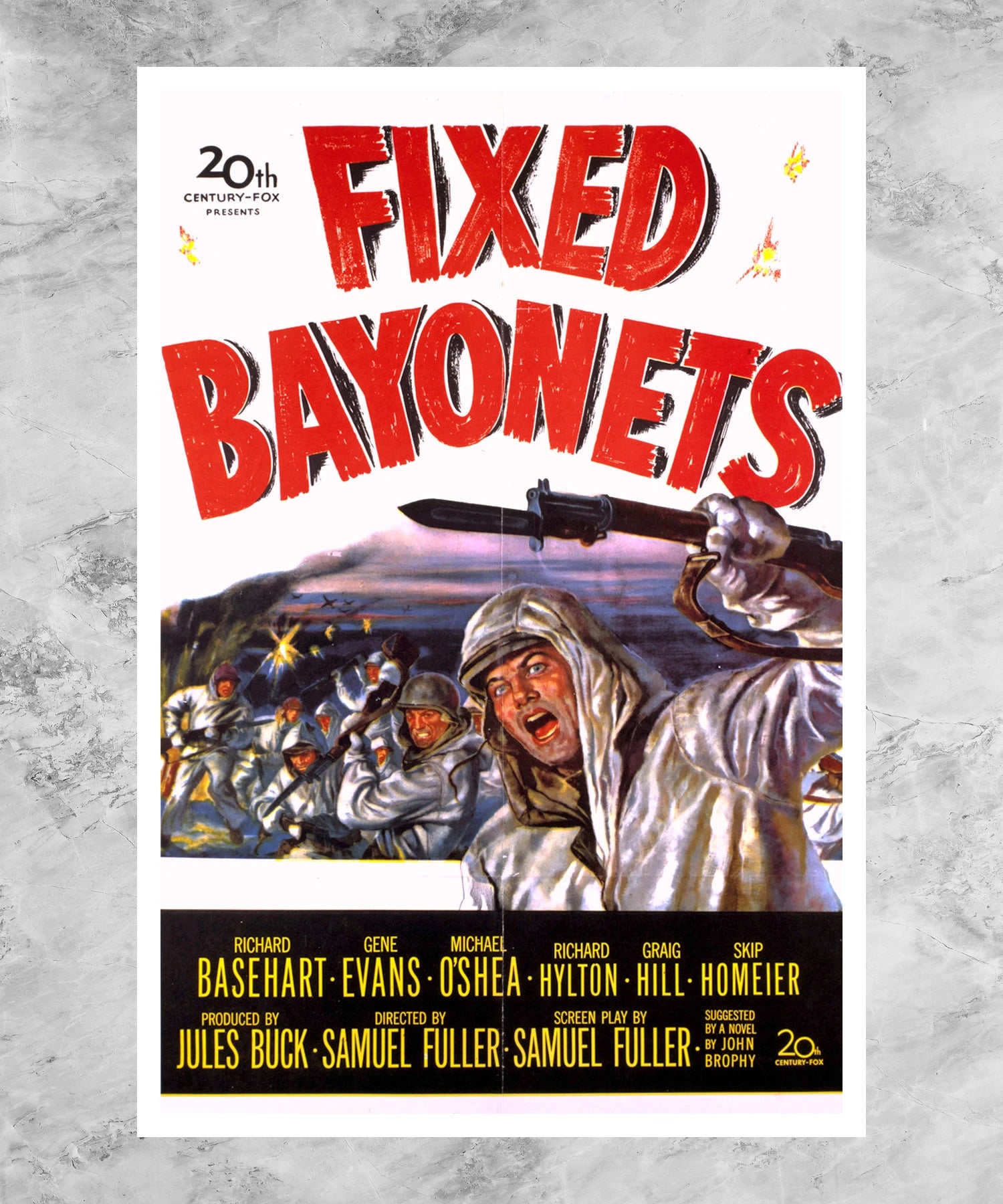 Fixed Bayonets! Poster
