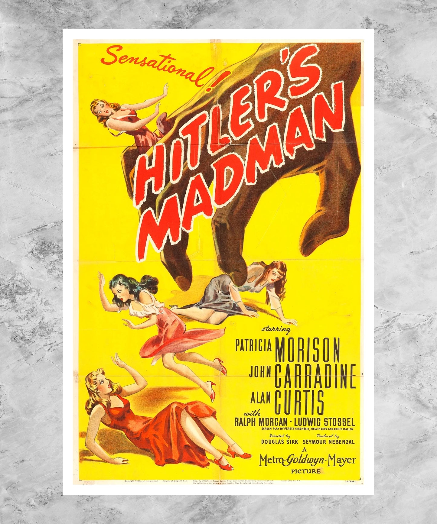 Hitler's Madman Poster