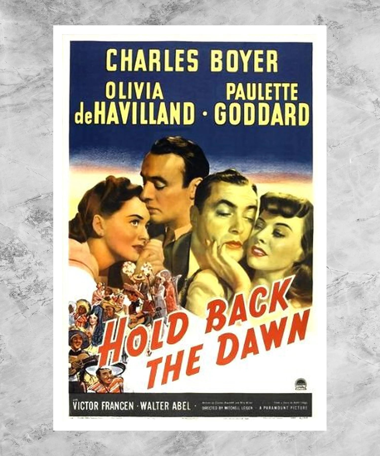 Hold Back the Dawn Poster