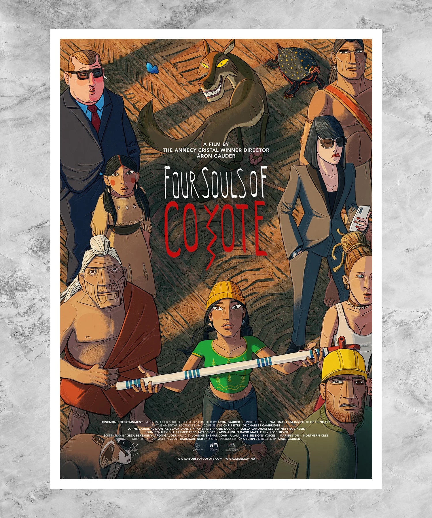 Kojot négy lelke Poster