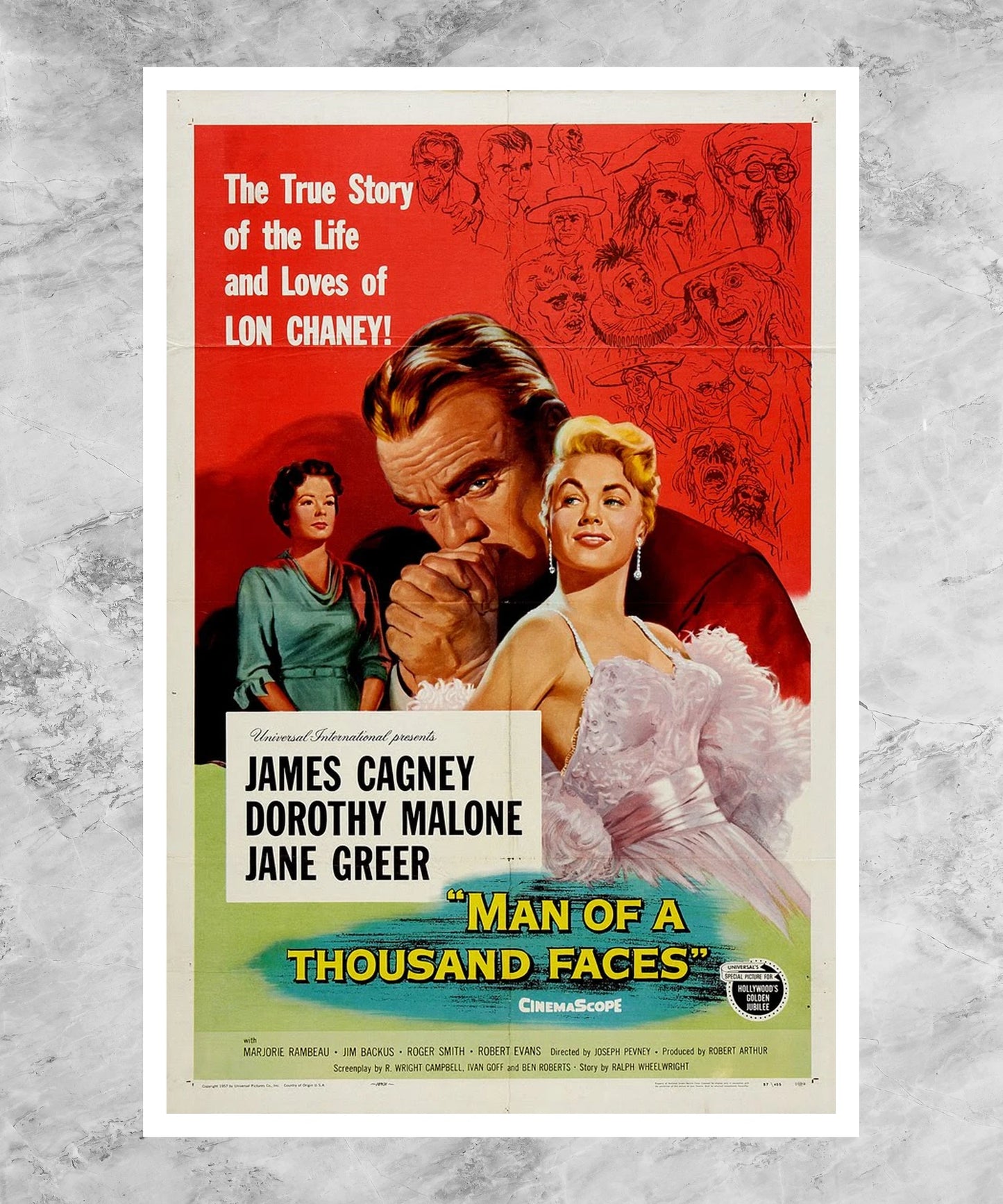 Man of a Thousand Faces Poster