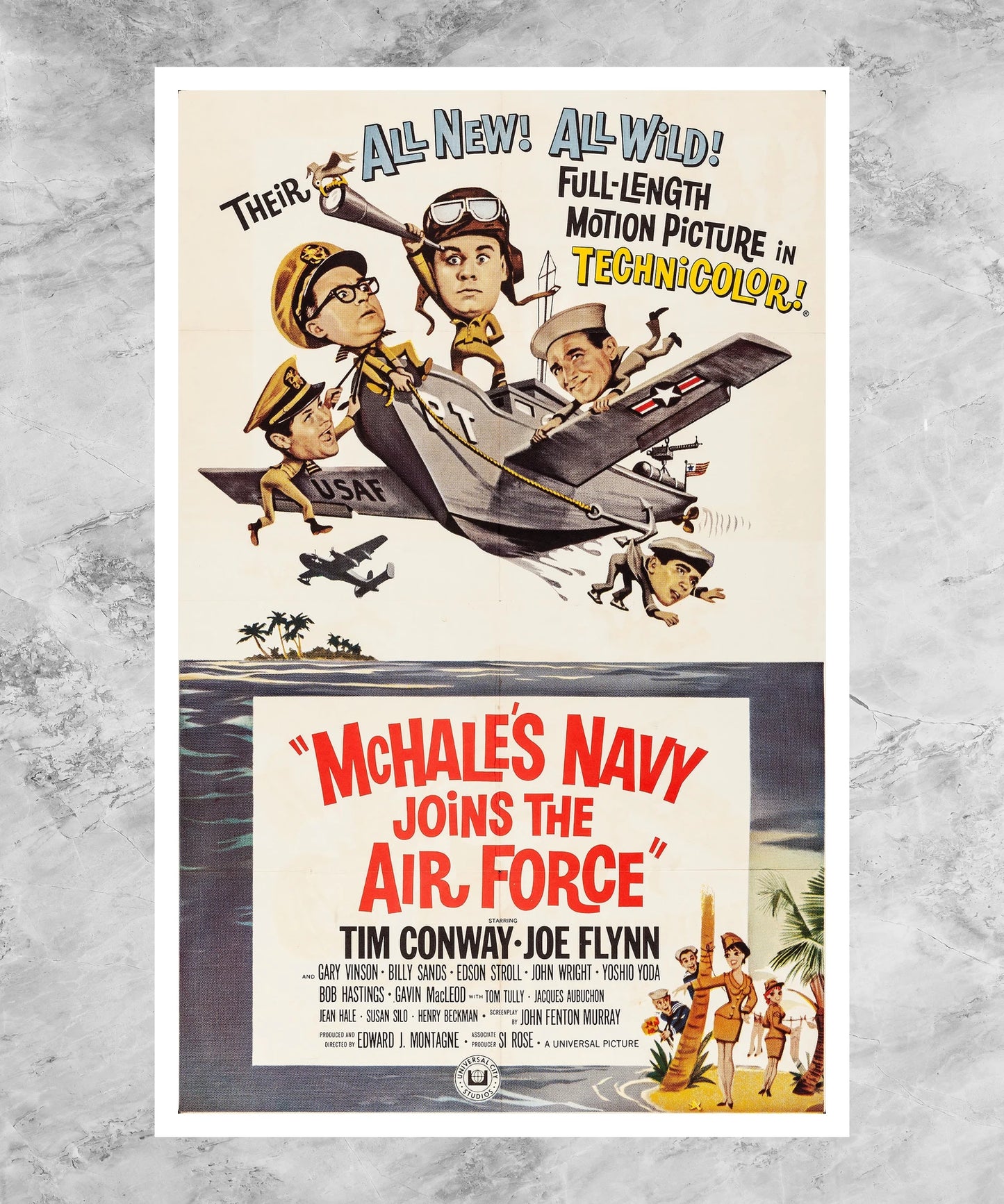 McHale's Navy Joins the Air Force Poster