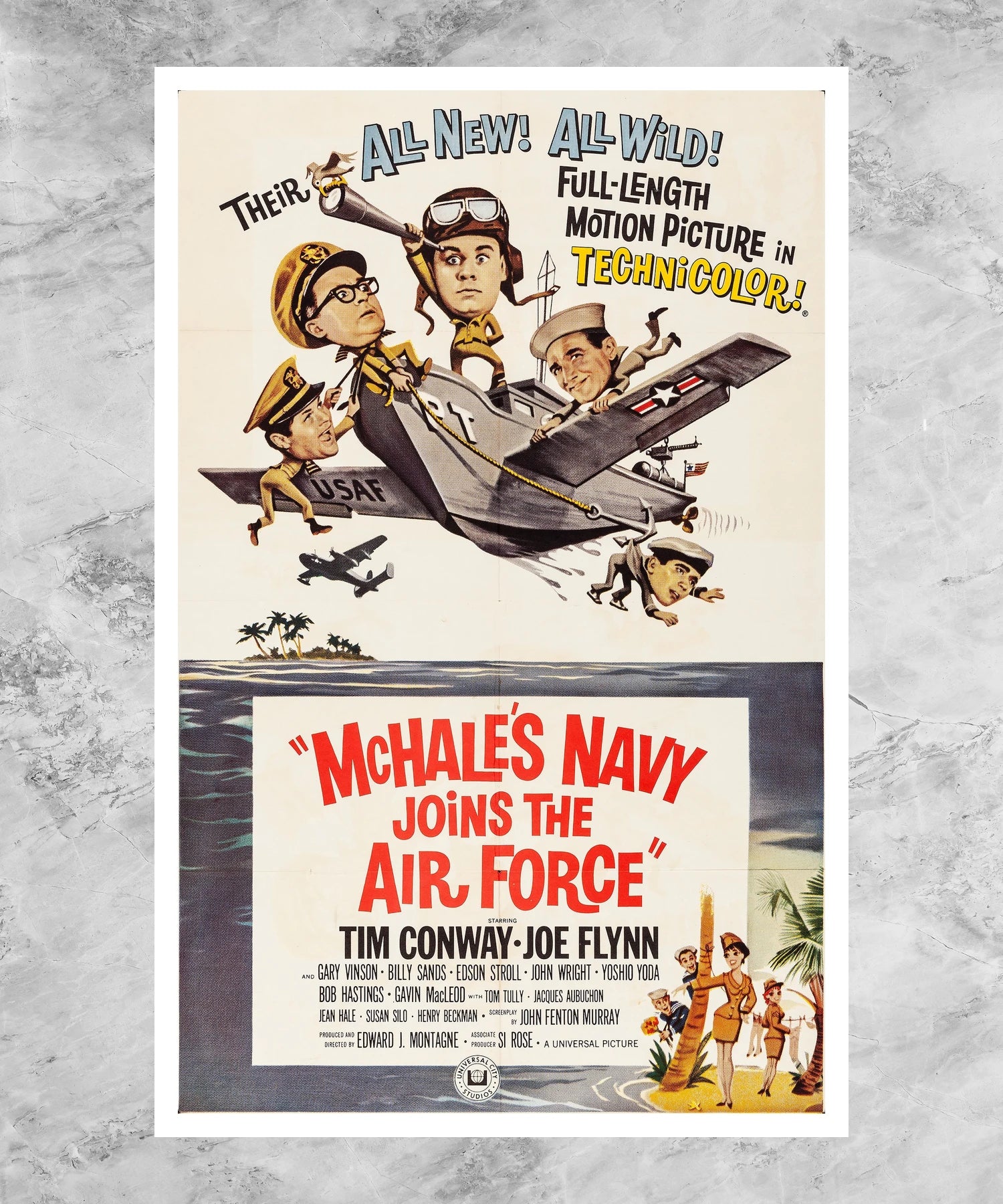 McHale's Navy Joins the Air Force Poster