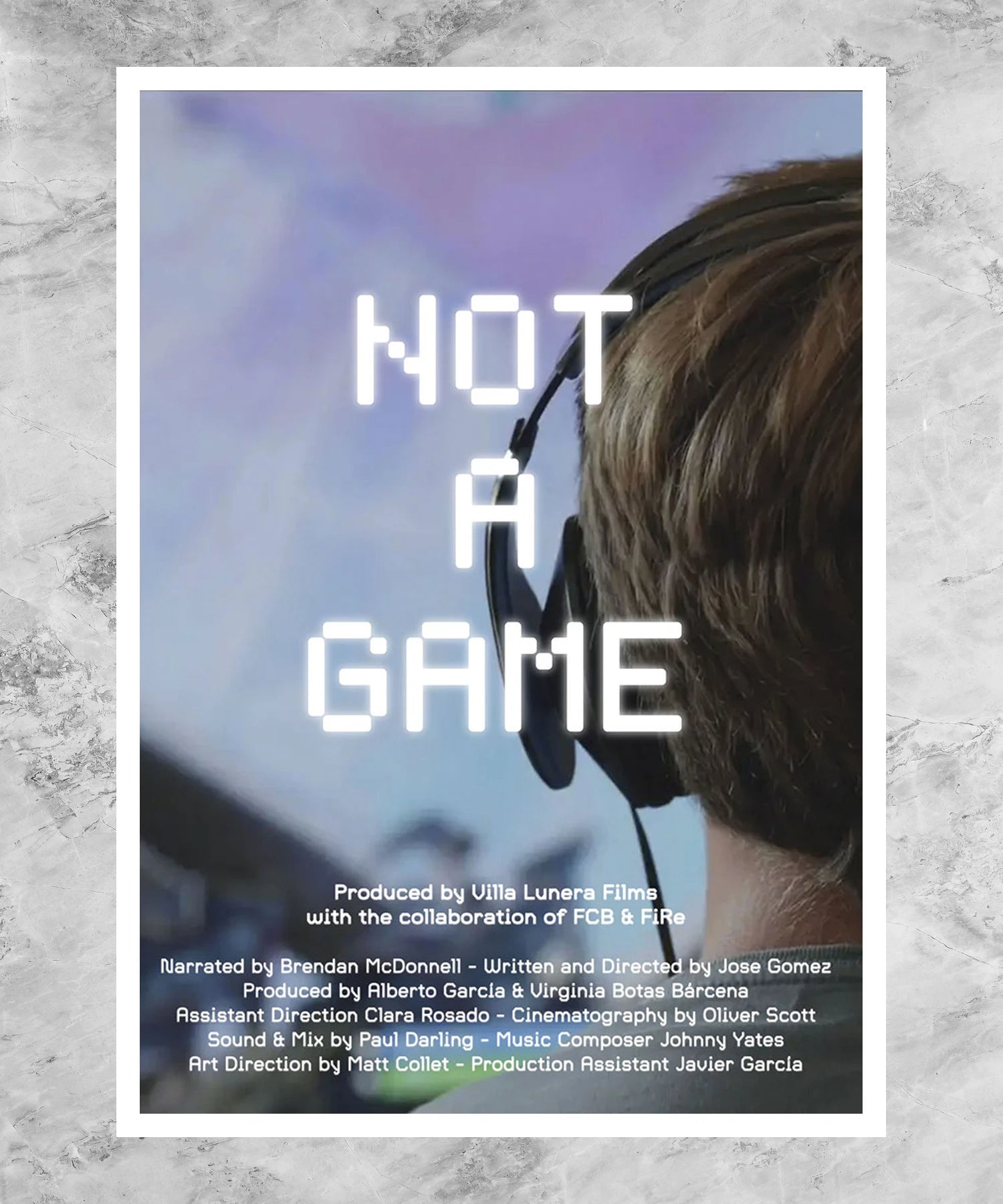 Not a Game Poster