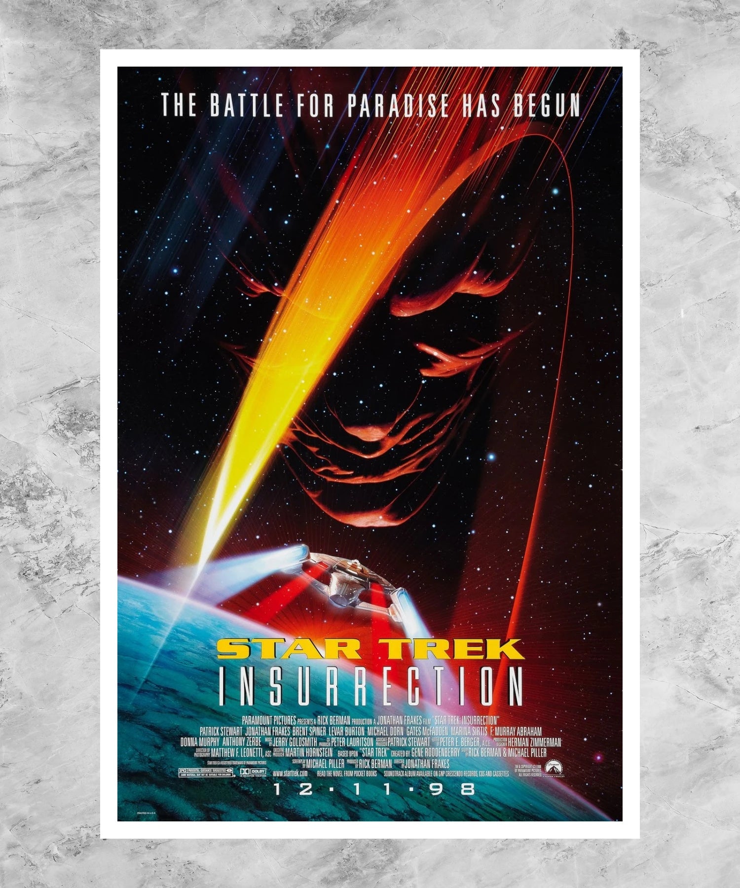 Star Trek: Insurrection Poster