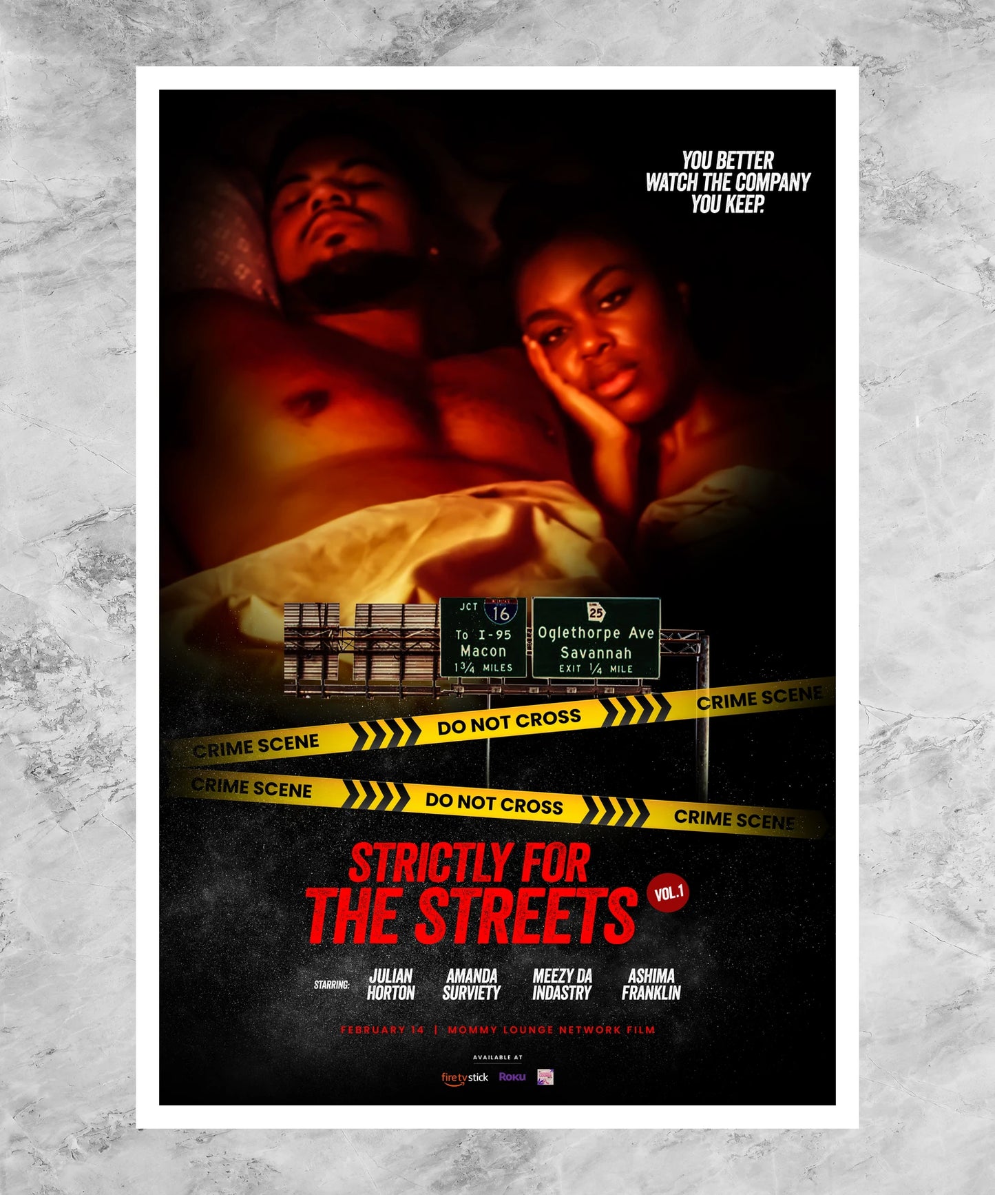 Strictly for the Streets: Vol 1. Poster