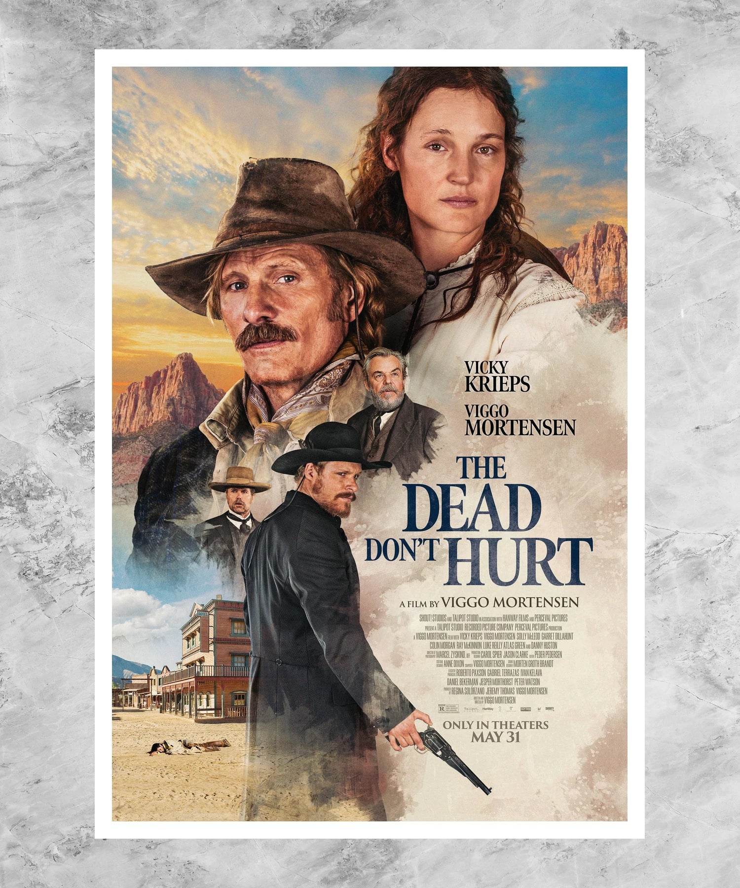 The Dead Don't Hurt Poster