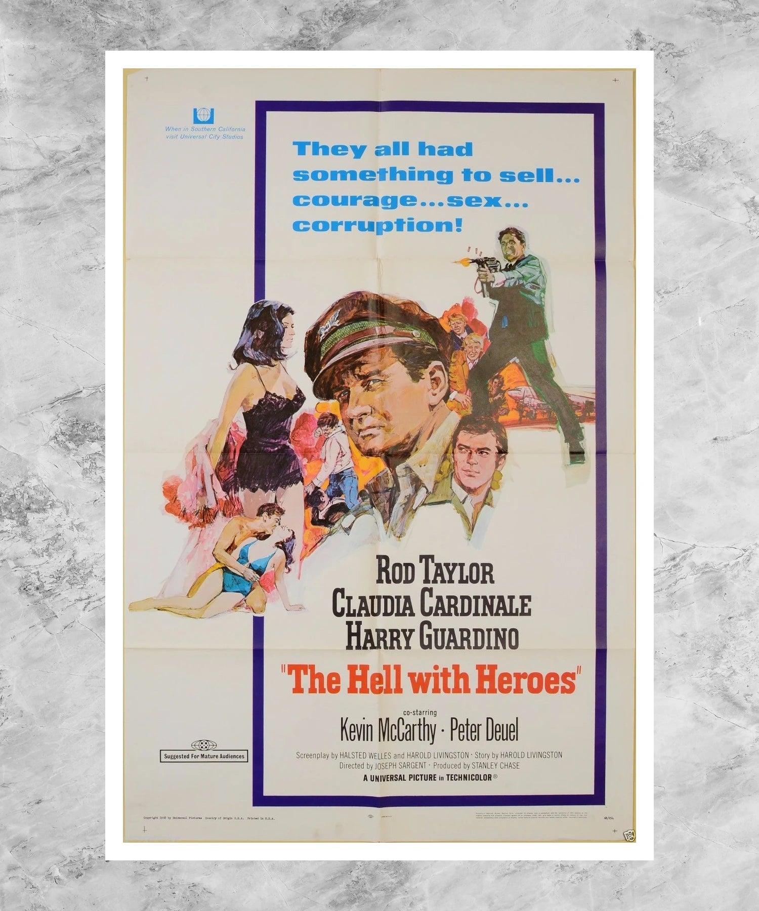 The Hell with Heroes Poster