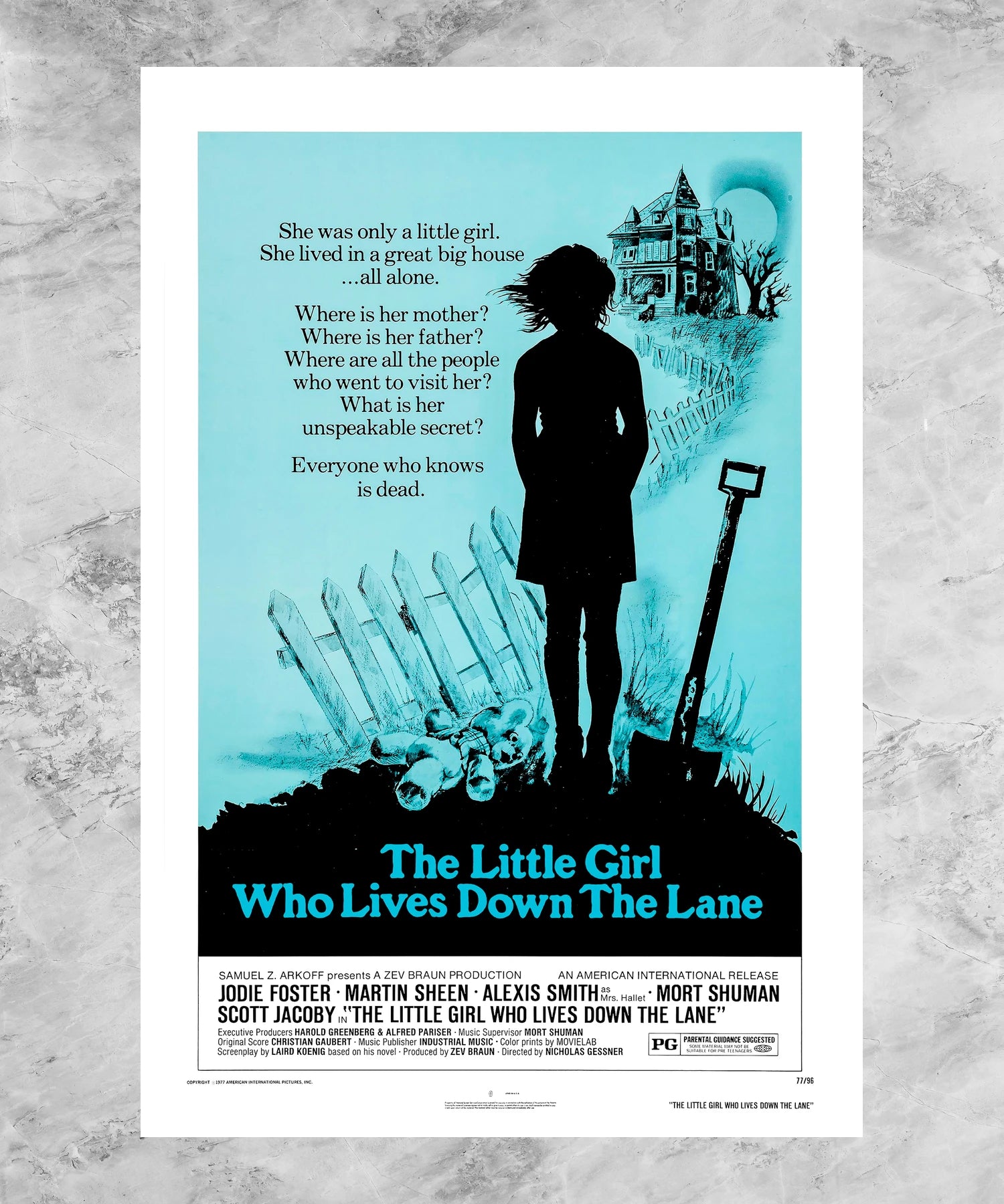 The Little Girl Who Lives Down the Lane Poster