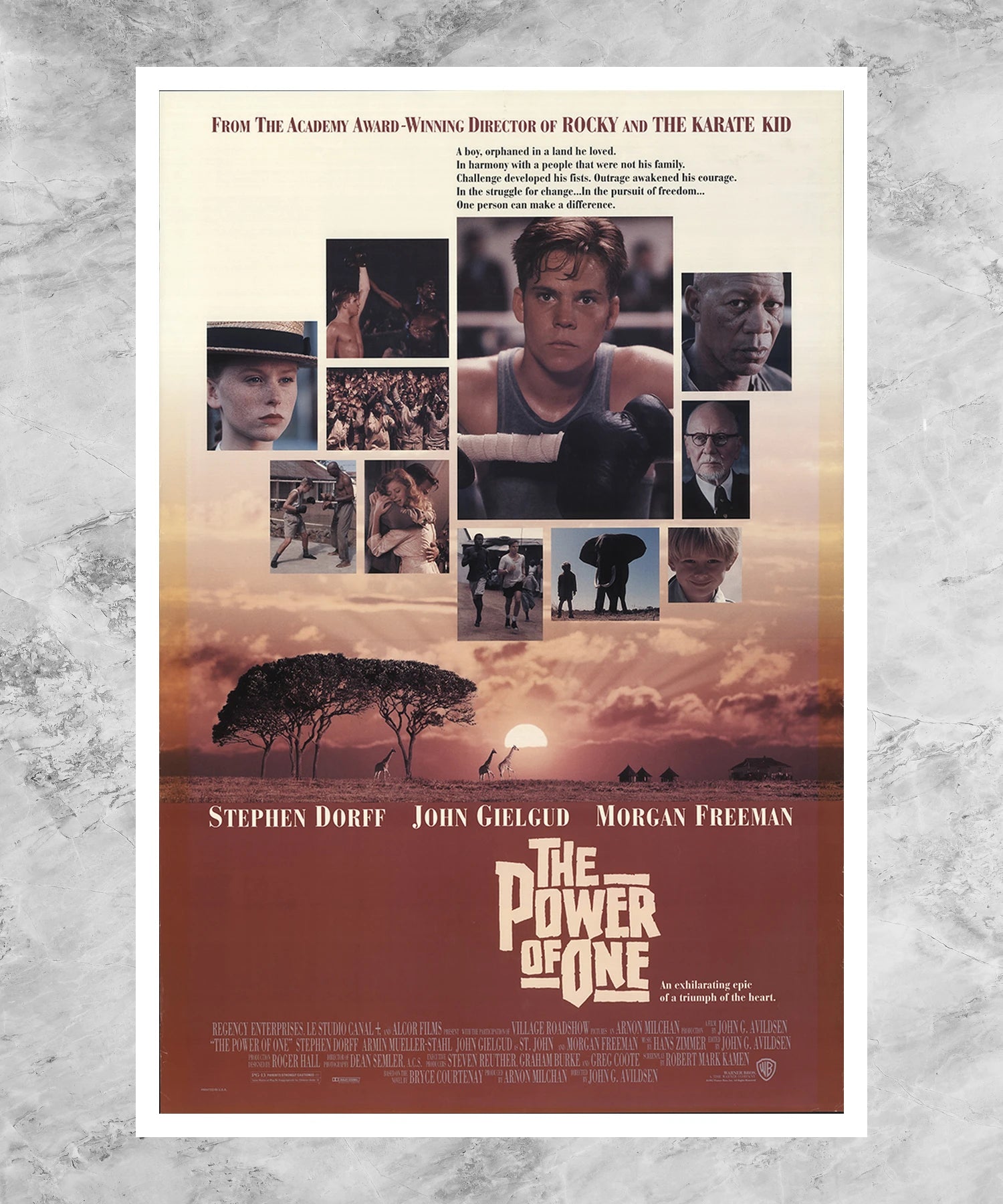 The Power of One Poster