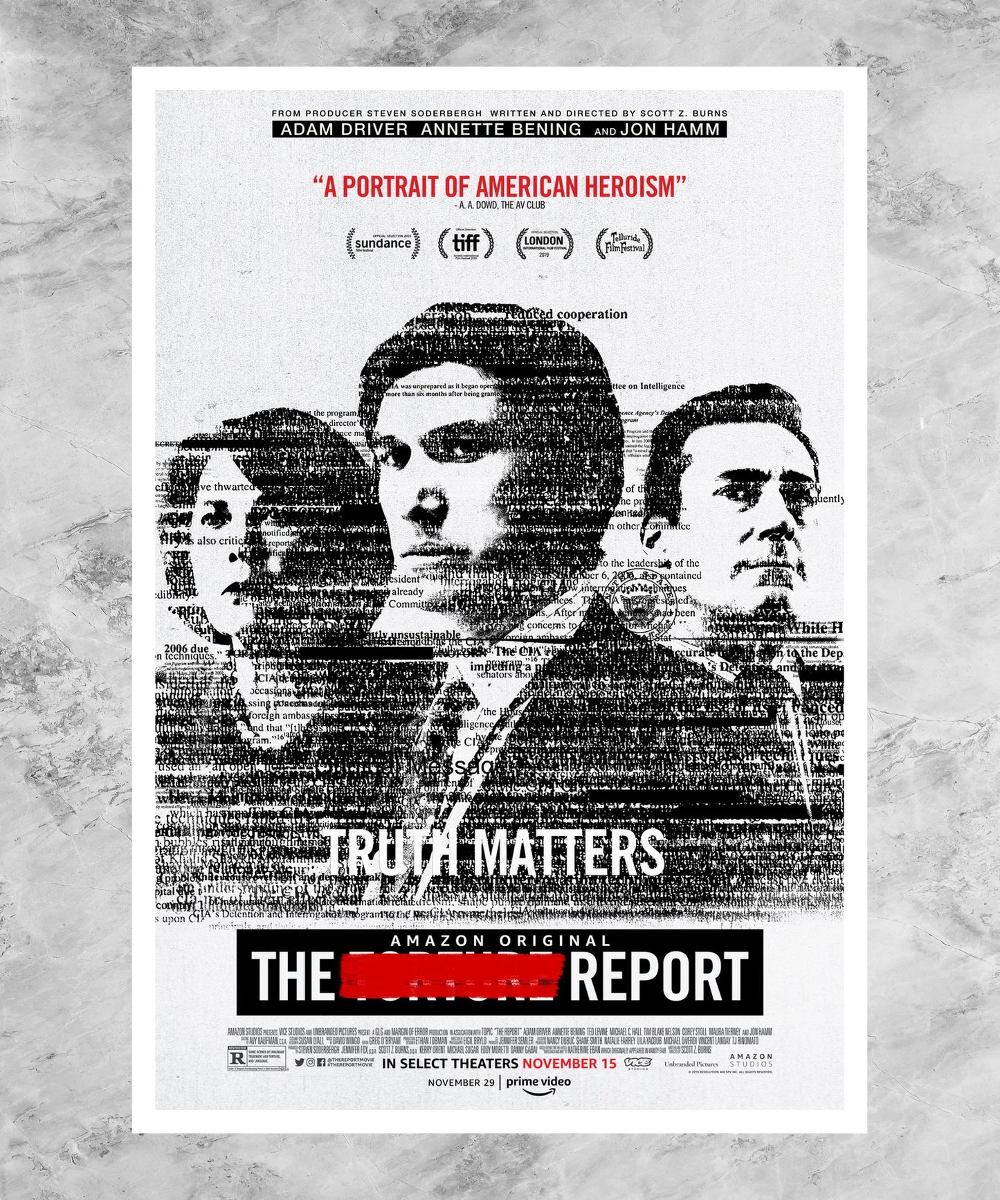 The Report Poster