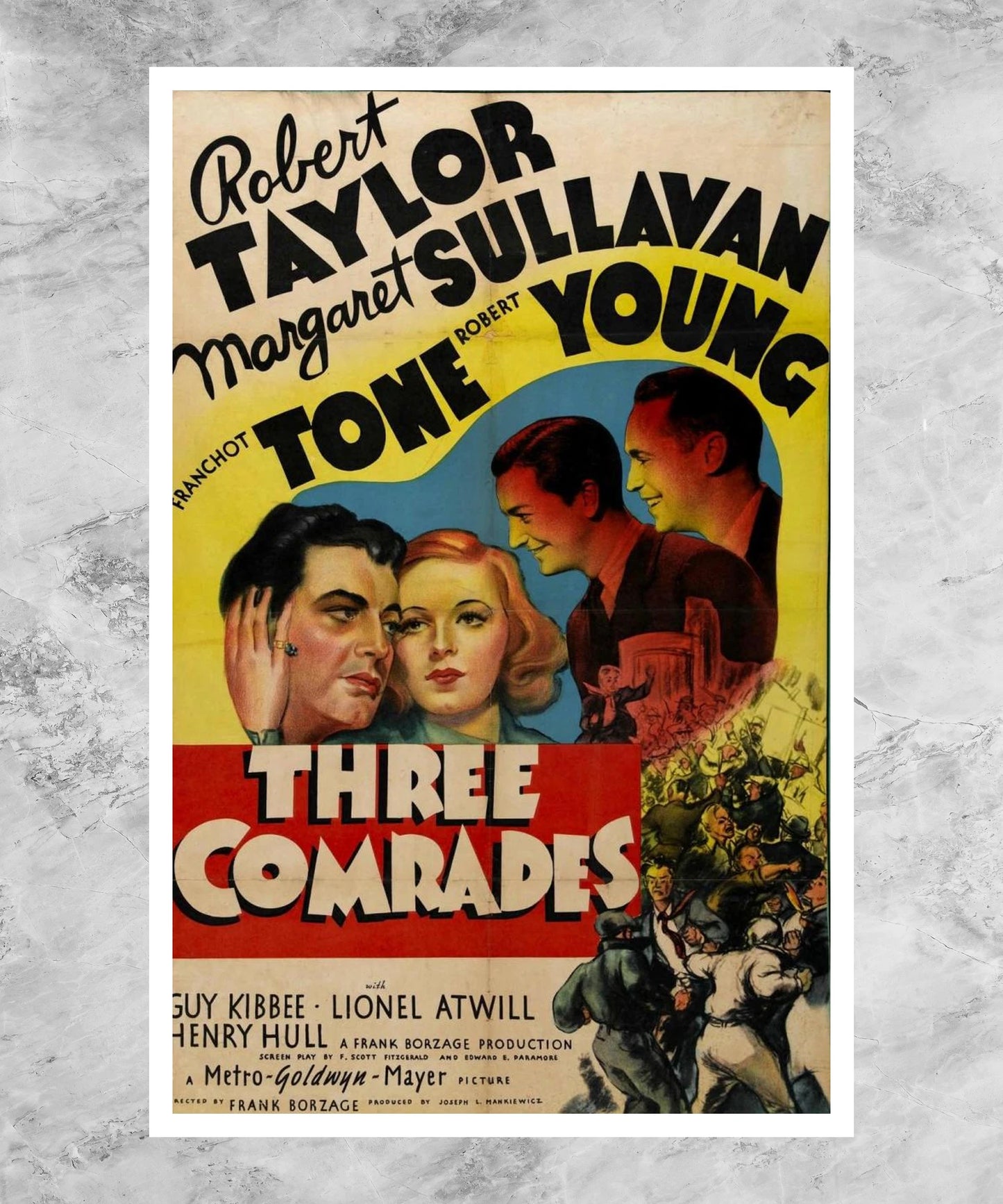 Three Comrades Poster