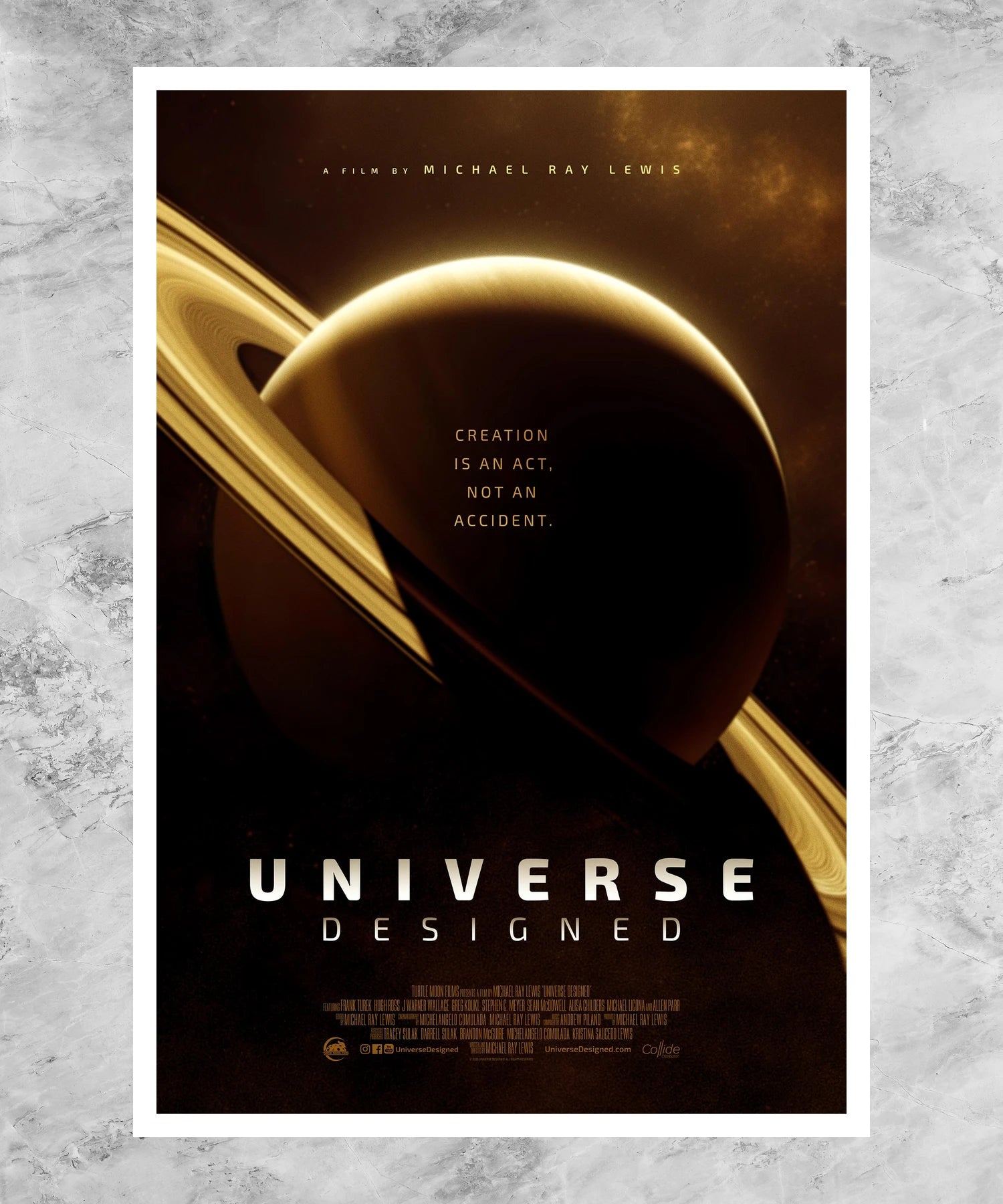Universe Designed Poster