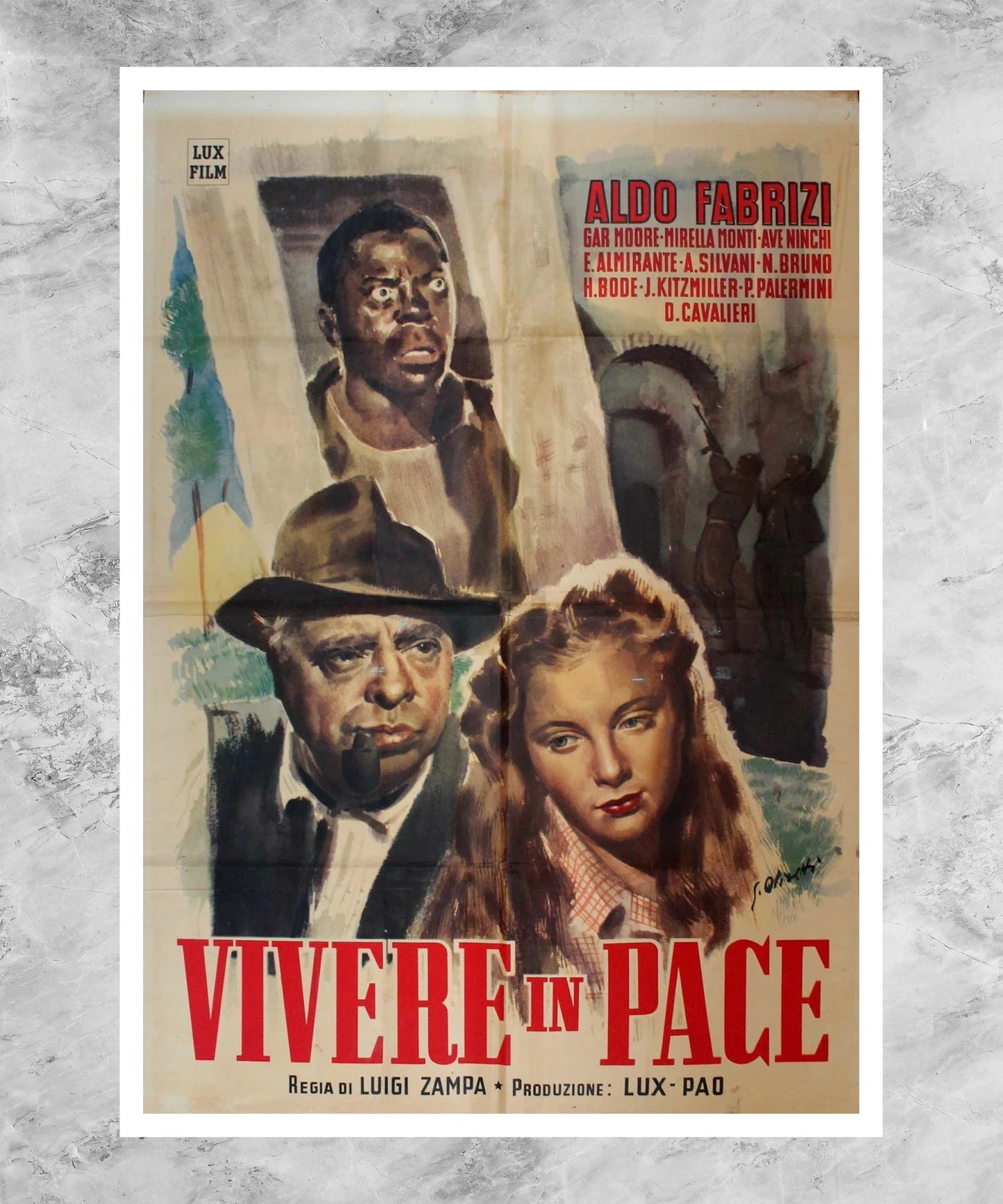Vivere in pace Poster