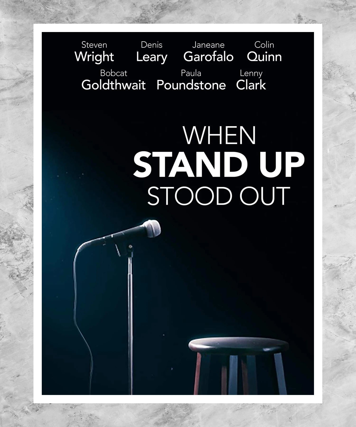 When Stand Up Stood Out Poster