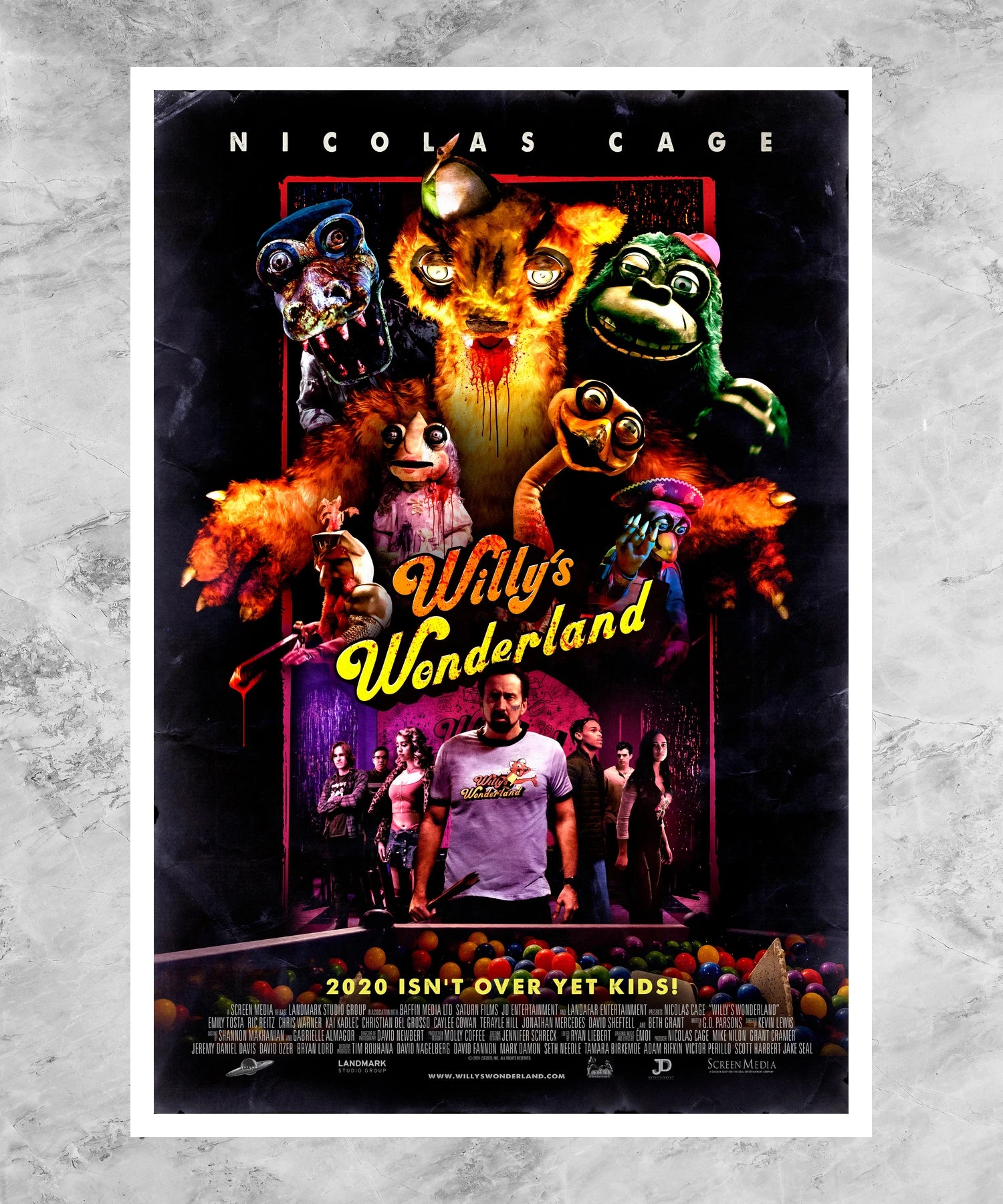Willy's Wonderland Poster